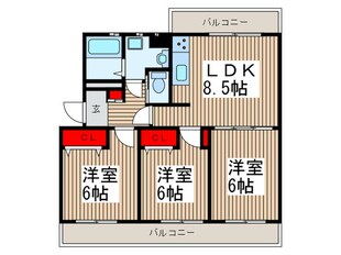 オリーブガーデンの物件間取画像